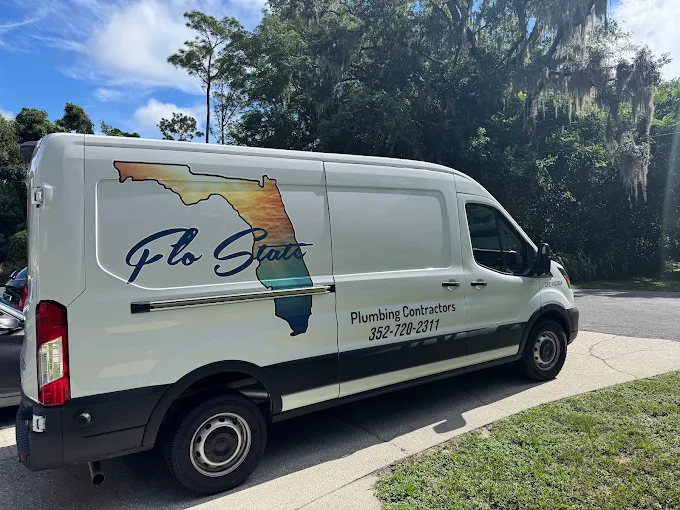 Flo State Plumbing Contractors service van